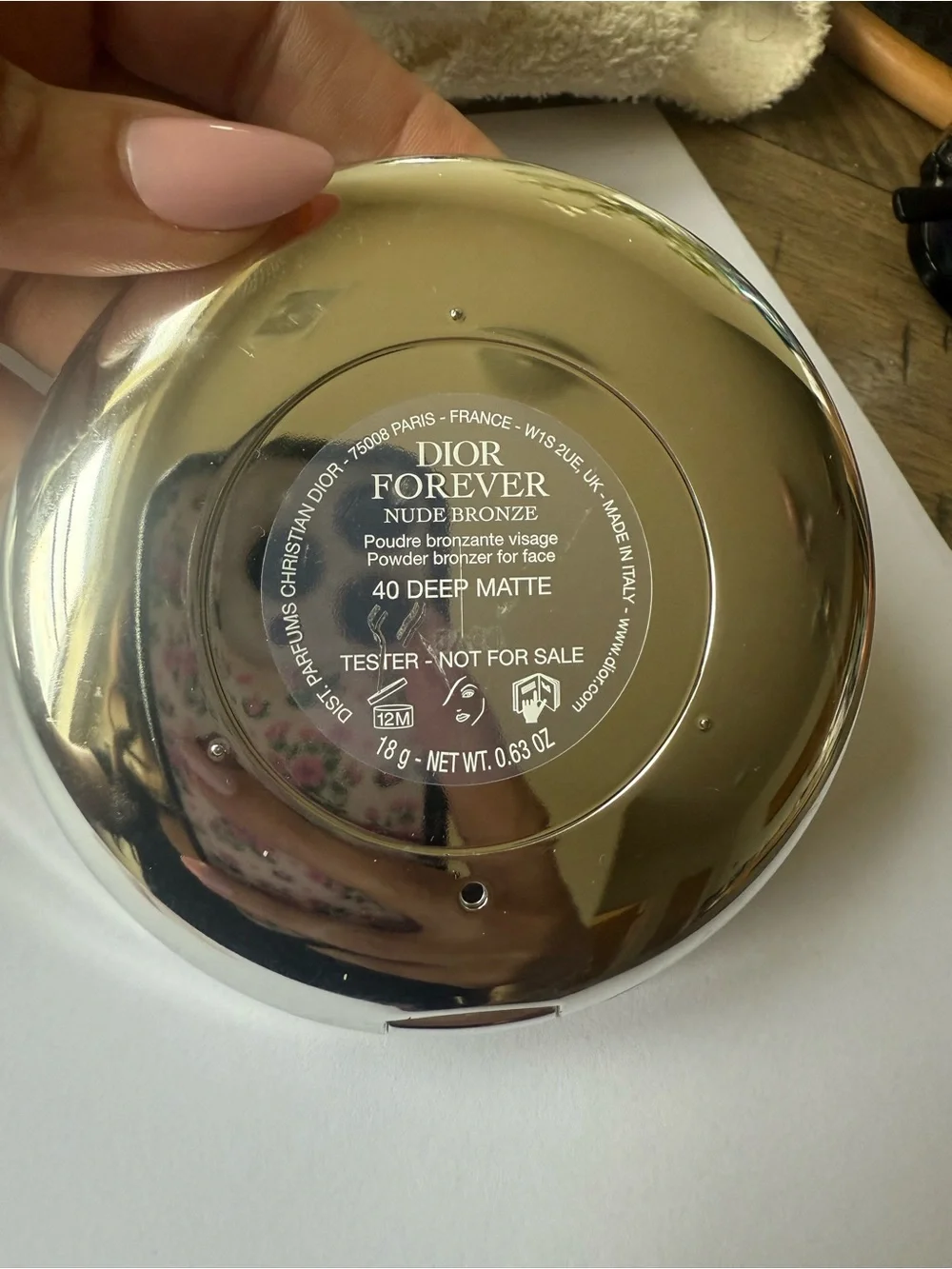 Dior bronzer 40 deep . TESTER